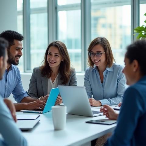 Teamwork and collaboration at Emirates Net Solutions